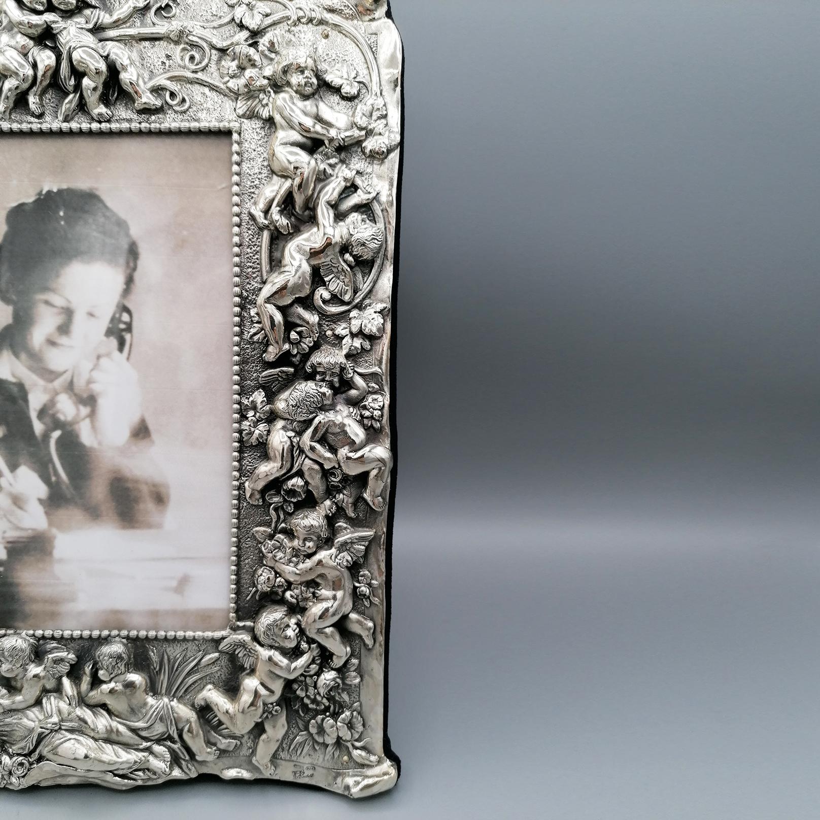 Late 20th Century 20th Century Italian Sterling Silver Frame