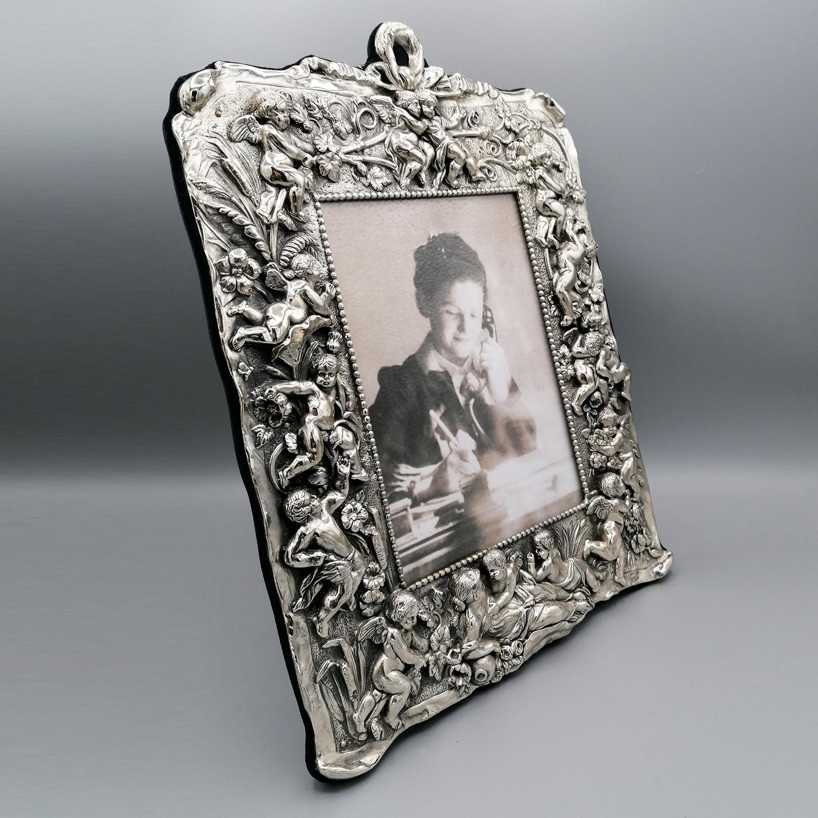 20th Century Italian Sterling Silver Frame 1