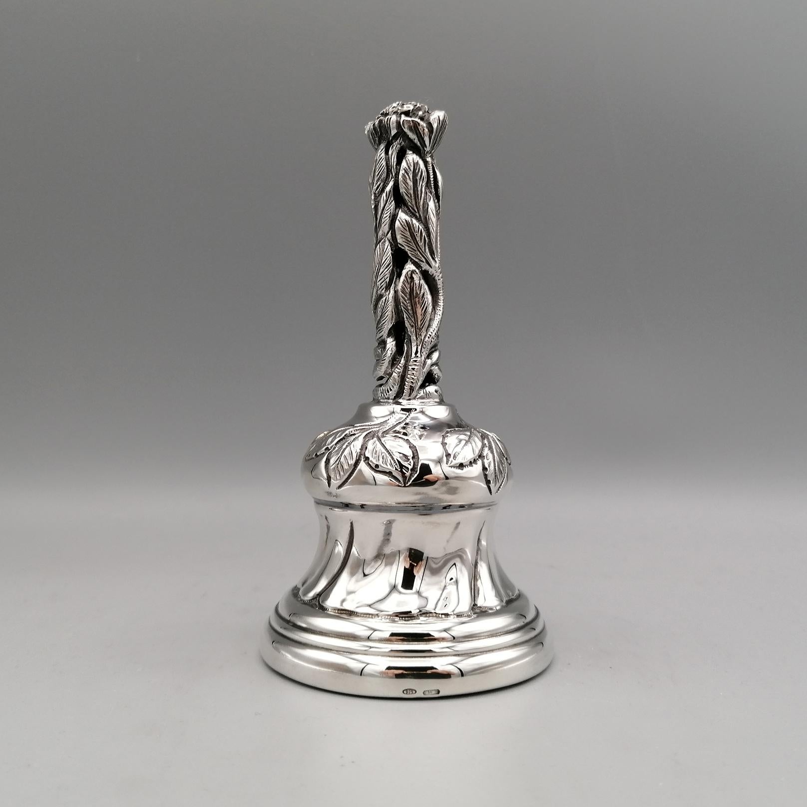 20th Century Italian Sterling Silver Inkstand, baroque revival  For Sale 7