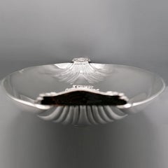 centre de table en argent sterling de style néoclassique italien du 20e siècle