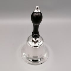 20th Century Italian Sterling Silver Table Bell