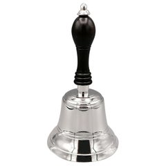 20th Century Italian Sterling Silver Table Bell