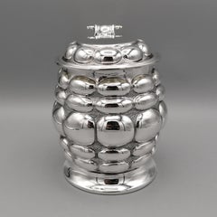 Jarra de plata de ley italiana del siglo XX