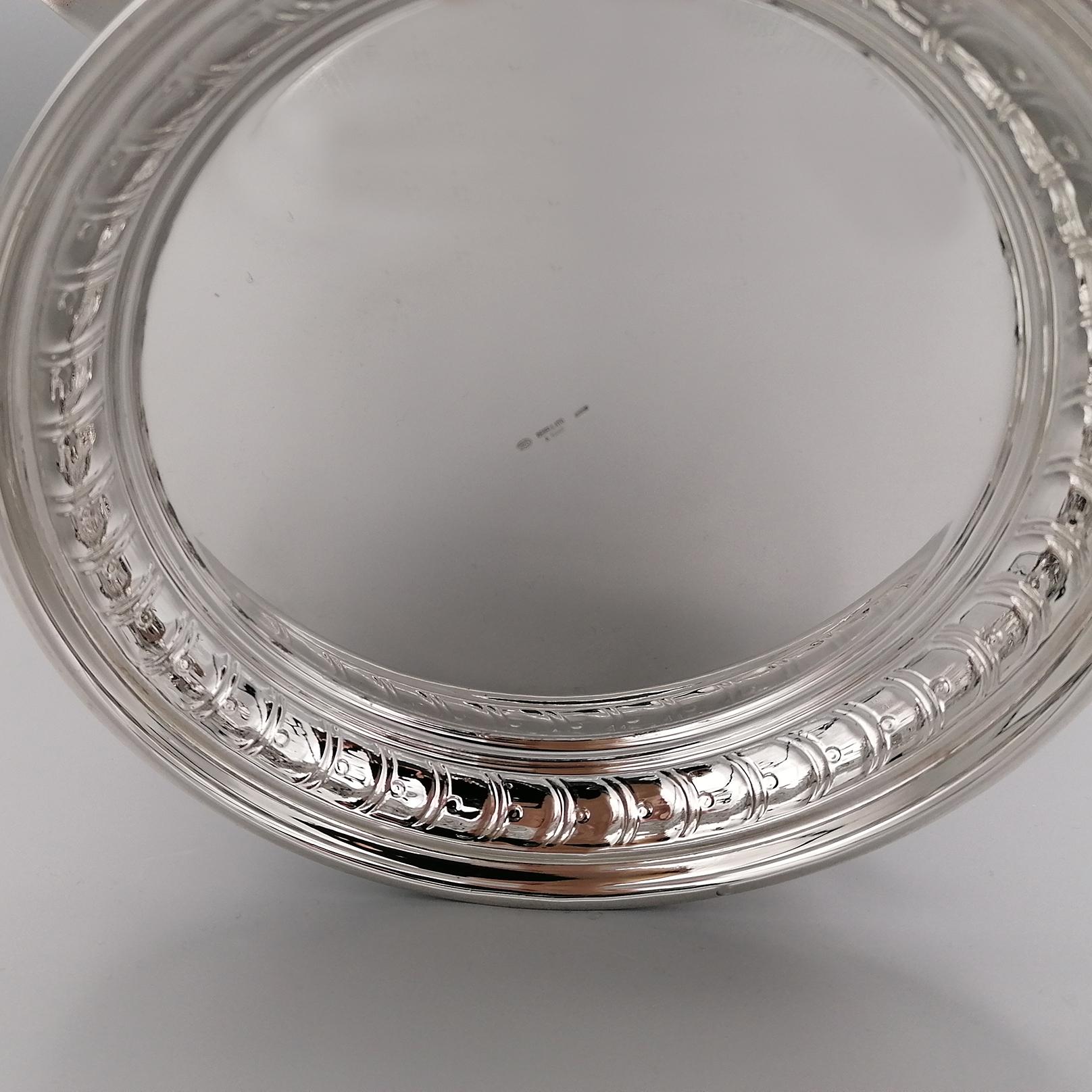 Tankard italien du 20me sicle en argent sterling de la renaissance allemande. Fabrique en Italie en vente 8