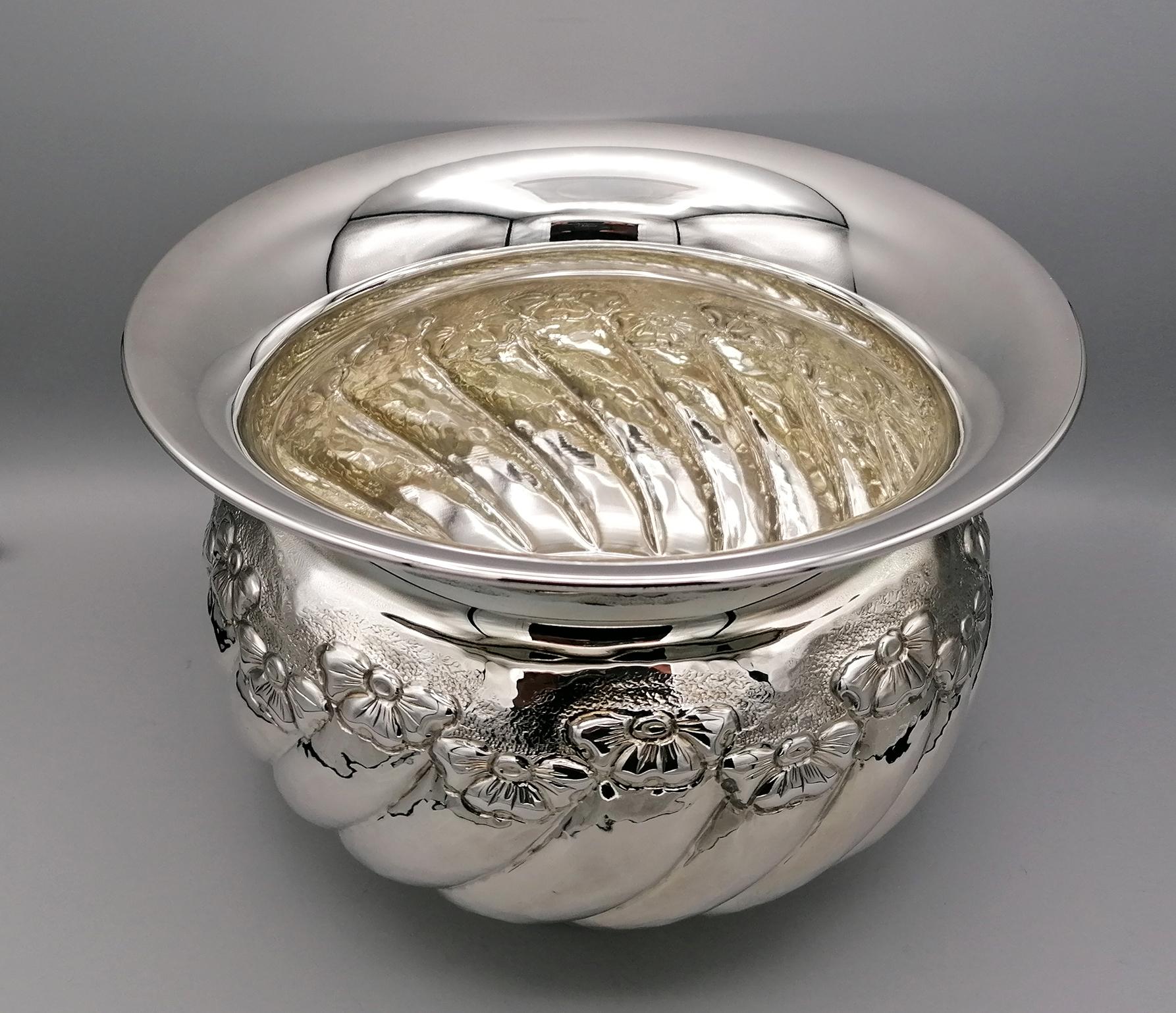 Other 20th Century Italian Sterling Silver tochon 