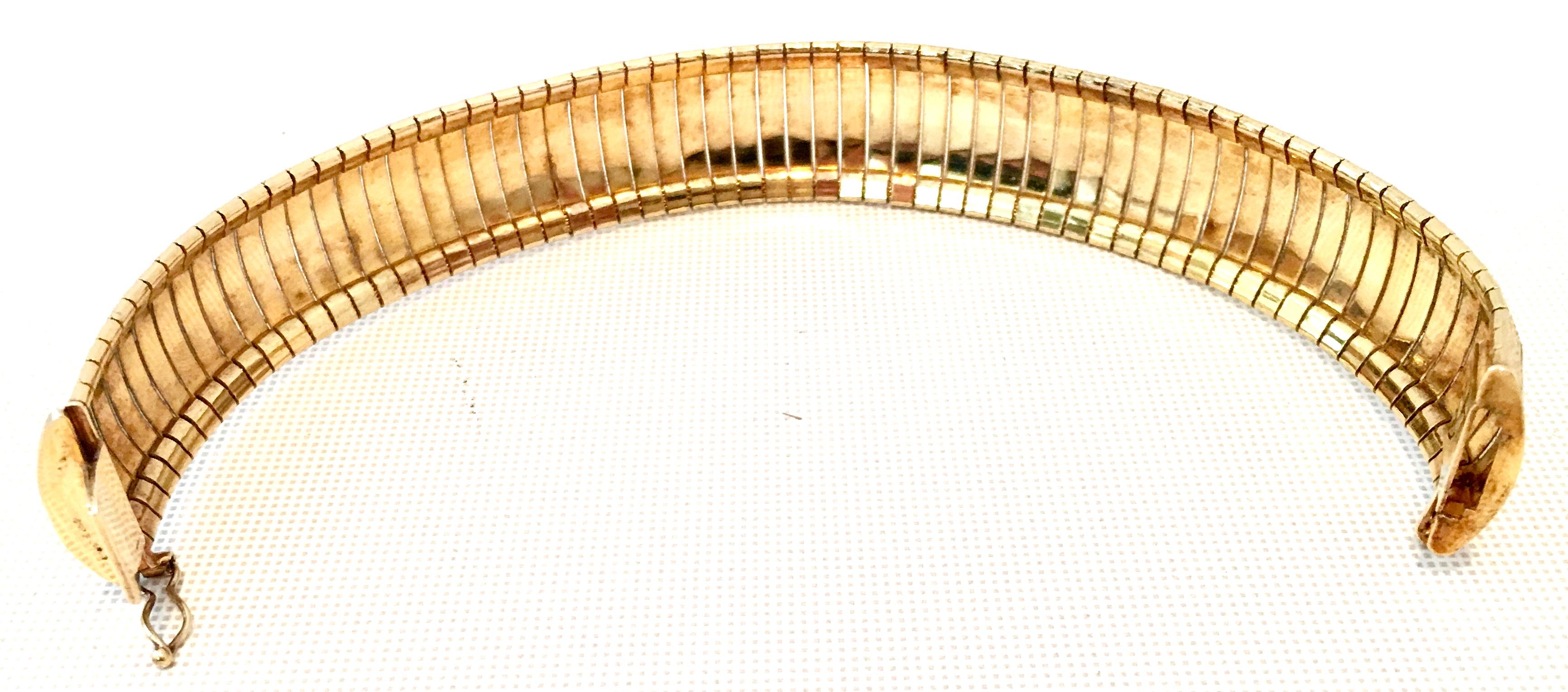 20th Century Italian Sterling Silver & Vermeil Milor 