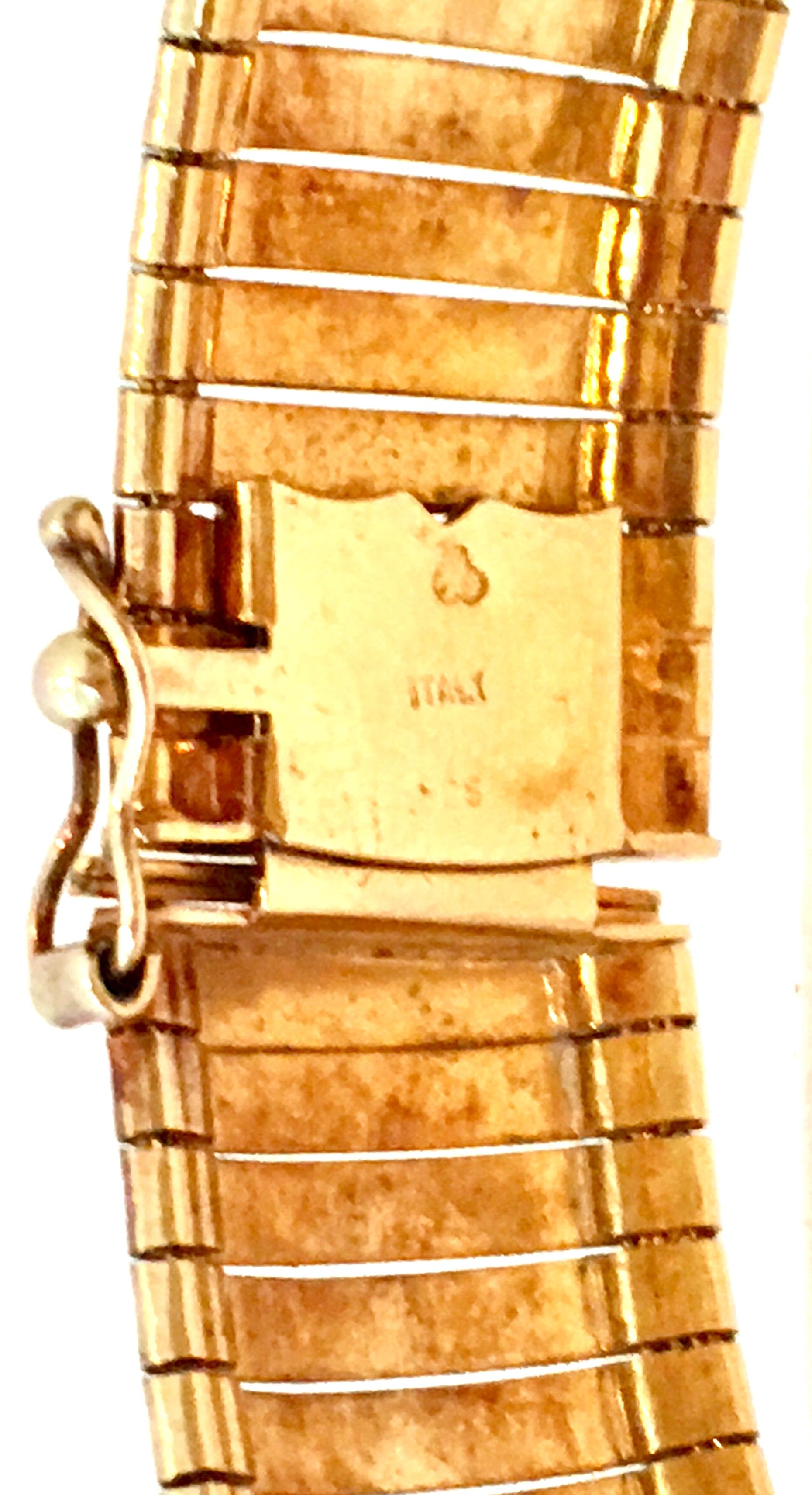 20th Century Italian Sterling Silver & Vermeil Milor 