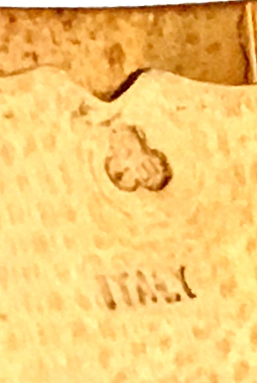 20th Century Italian Sterling Silver & Vermeil Milor 