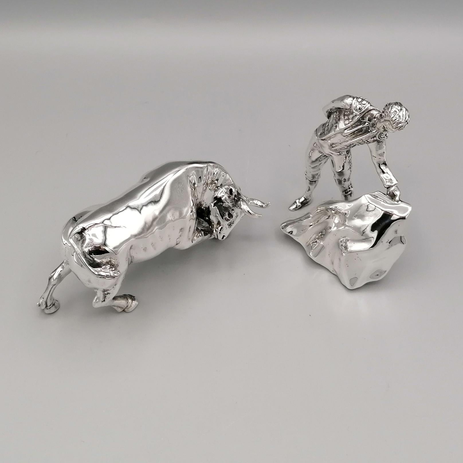 vaso de plata torero
