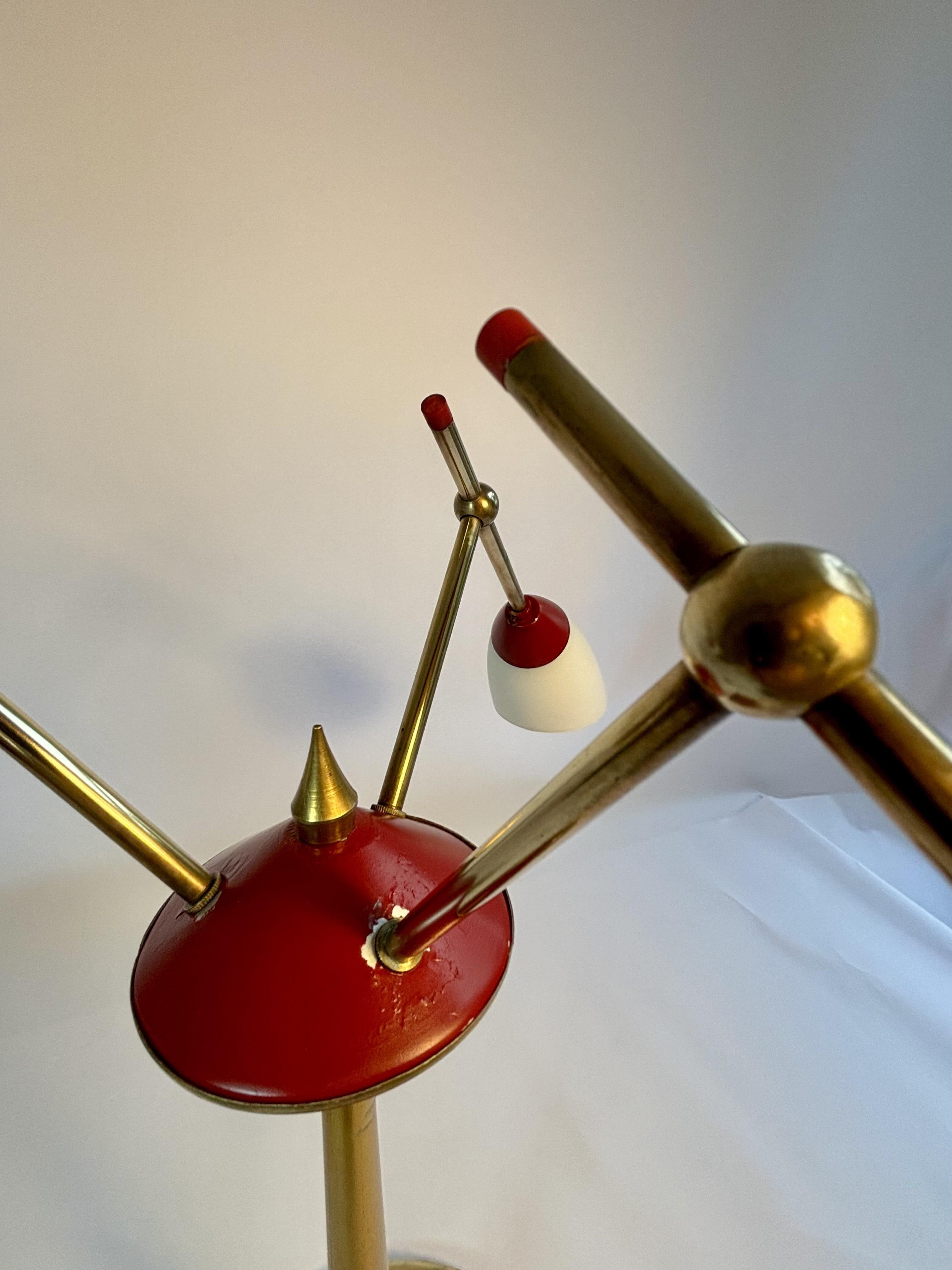 Lampe de table italienne Stilnovo du 20e siècle en vente 7