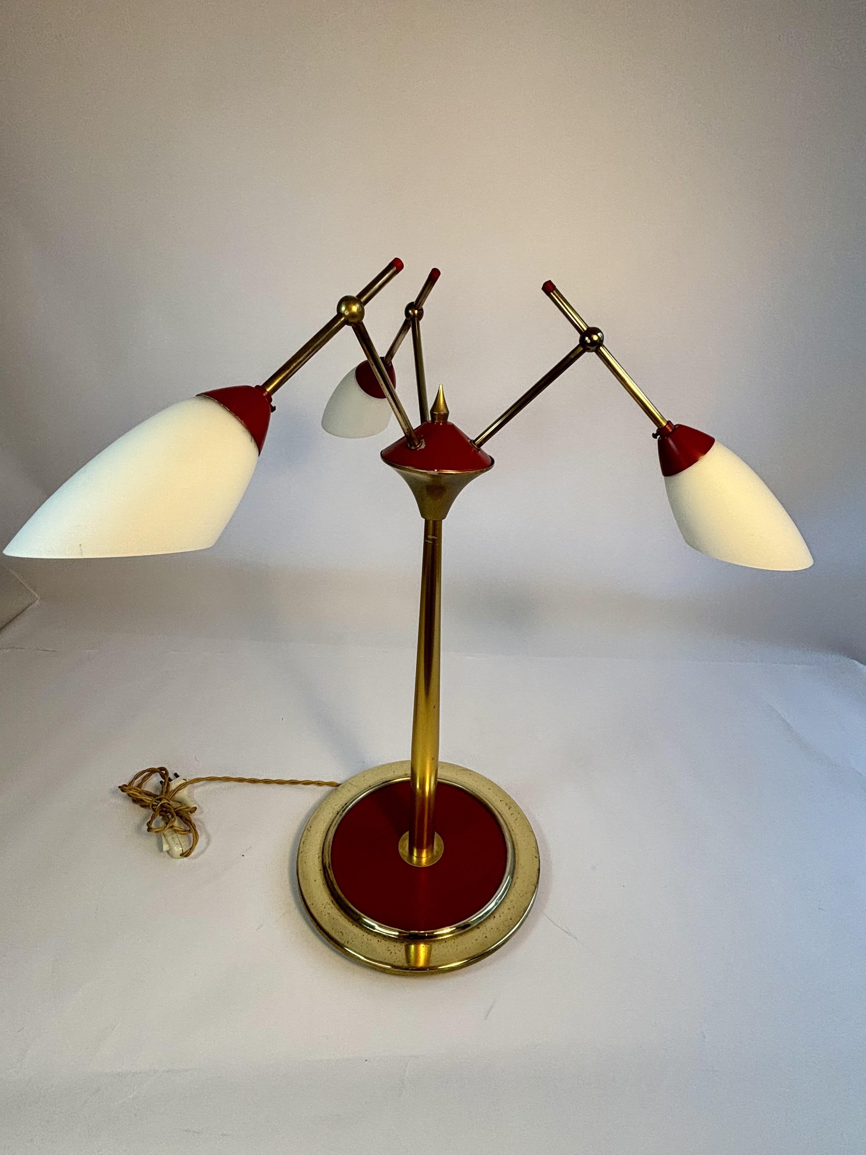 Lampe de table italienne Stilnovo du 20e siècle Bon état - En vente à RUEIL-MALMAISON, FR
