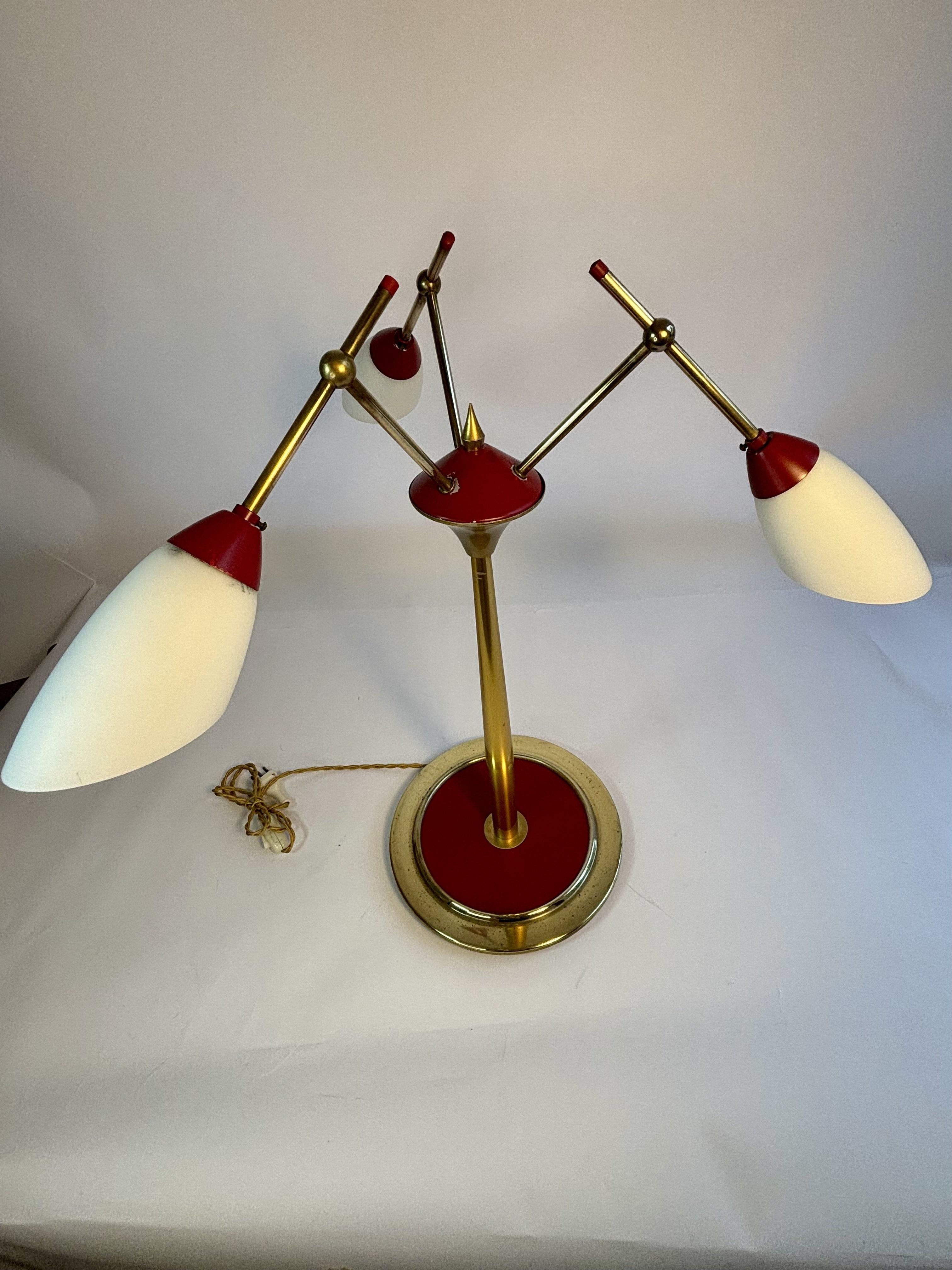 Lampe de table italienne Stilnovo du 20e siècle en vente 1