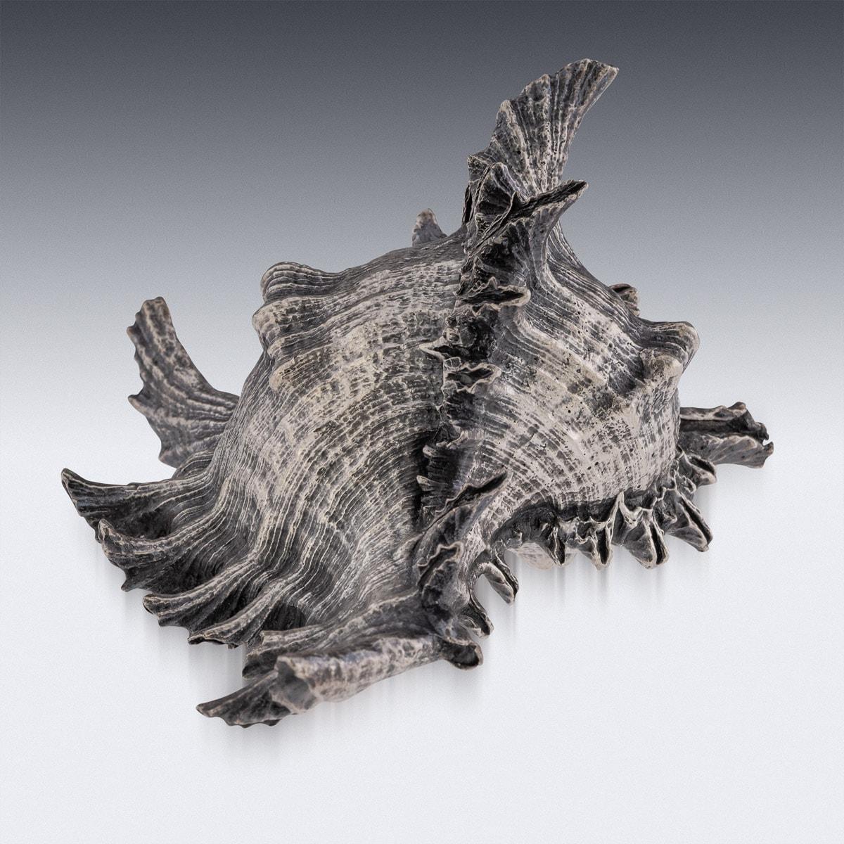 20th Century Italian Suite Of Eleven Silver Shells, M Buccellati, c.1960 13