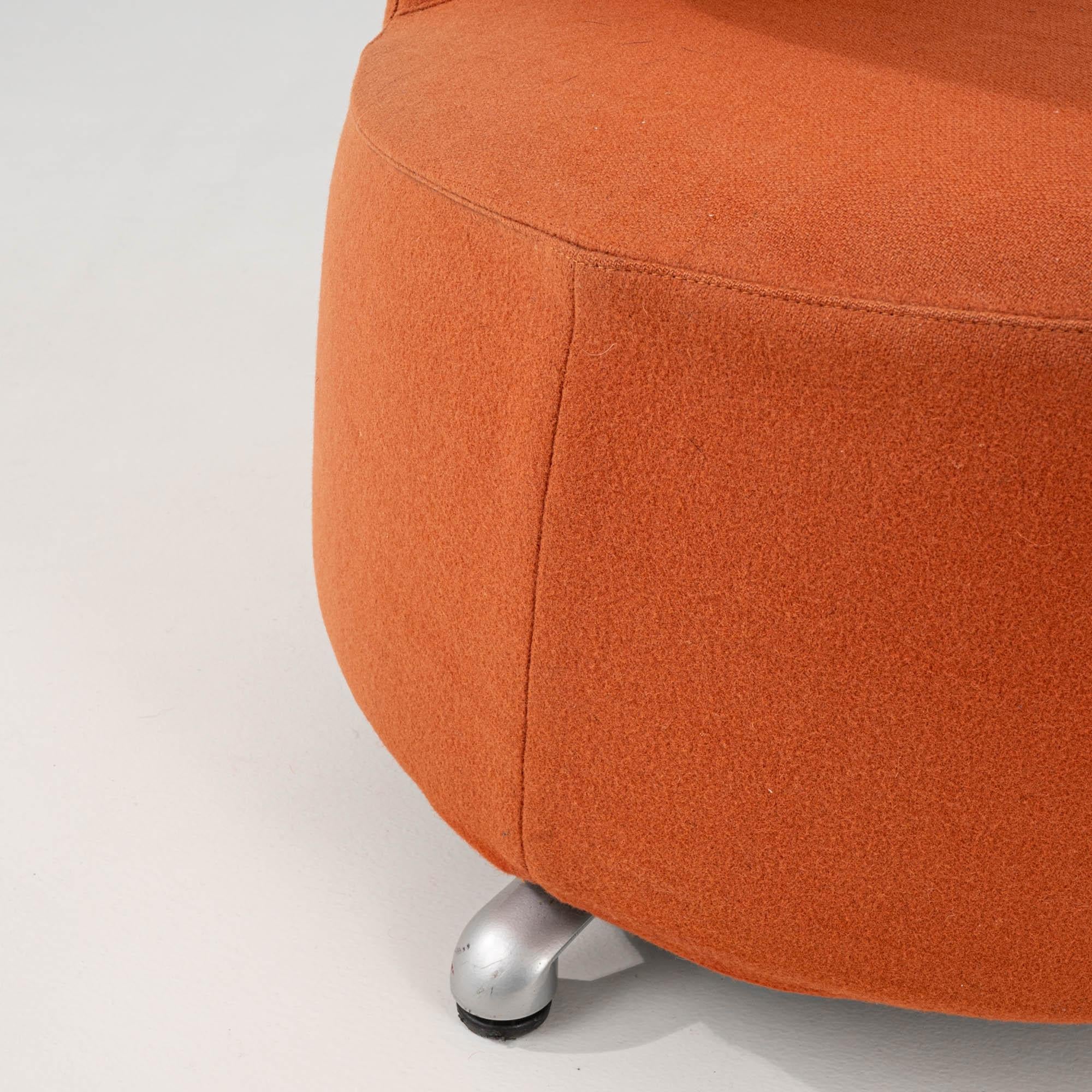 Fauteuil pivotant italien du 20e siècle Cassina en vente 9