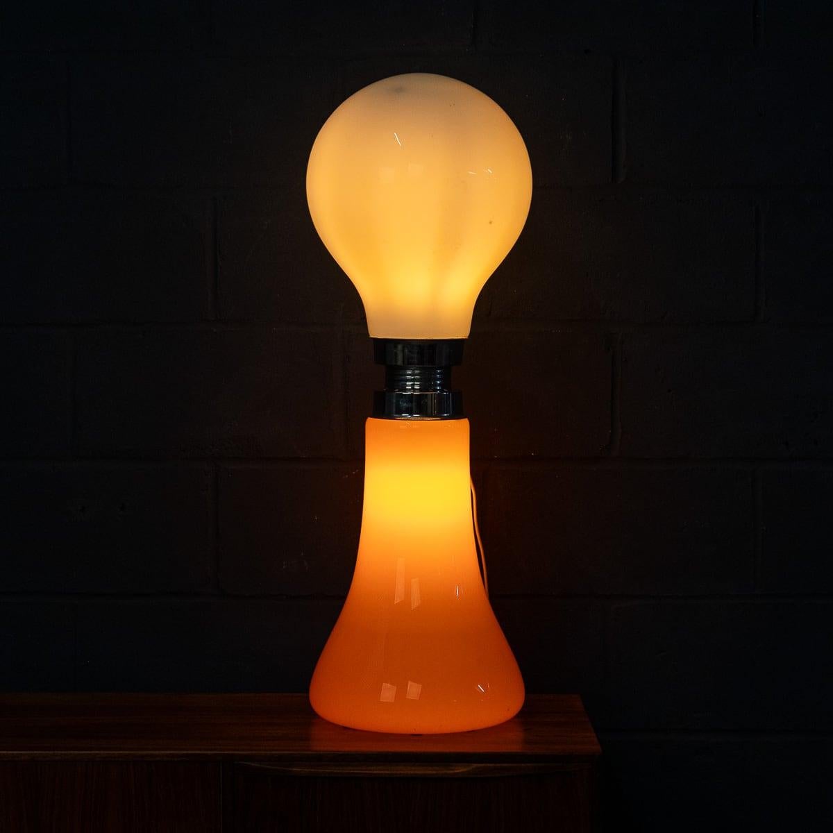 Autre Lampe de table/plancher italienne du 20e siècle par Carlo Nason pour Mazzega, c.C. 1970 en vente