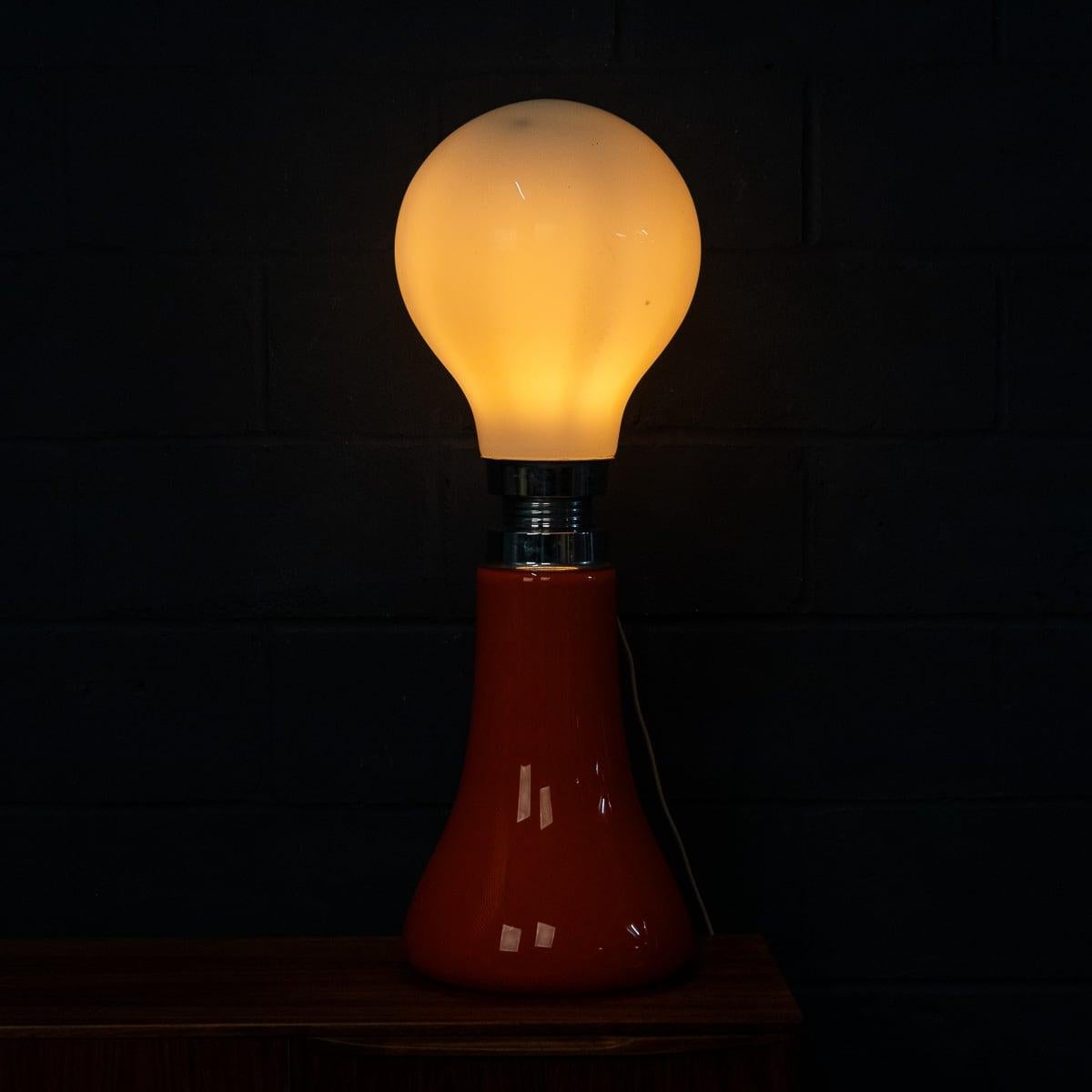 Lampe de table/plancher italienne du 20e siècle par Carlo Nason pour Mazzega, c.C. 1970 Bon état - En vente à Royal Tunbridge Wells, Kent