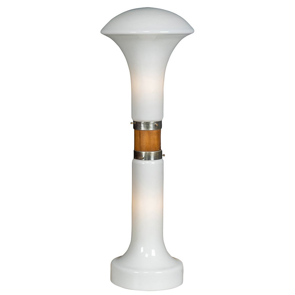 Lampe de table/plancher italienne du 20e siècle par Carlo Nason pour Mazzega, c.C. 1970 en vente