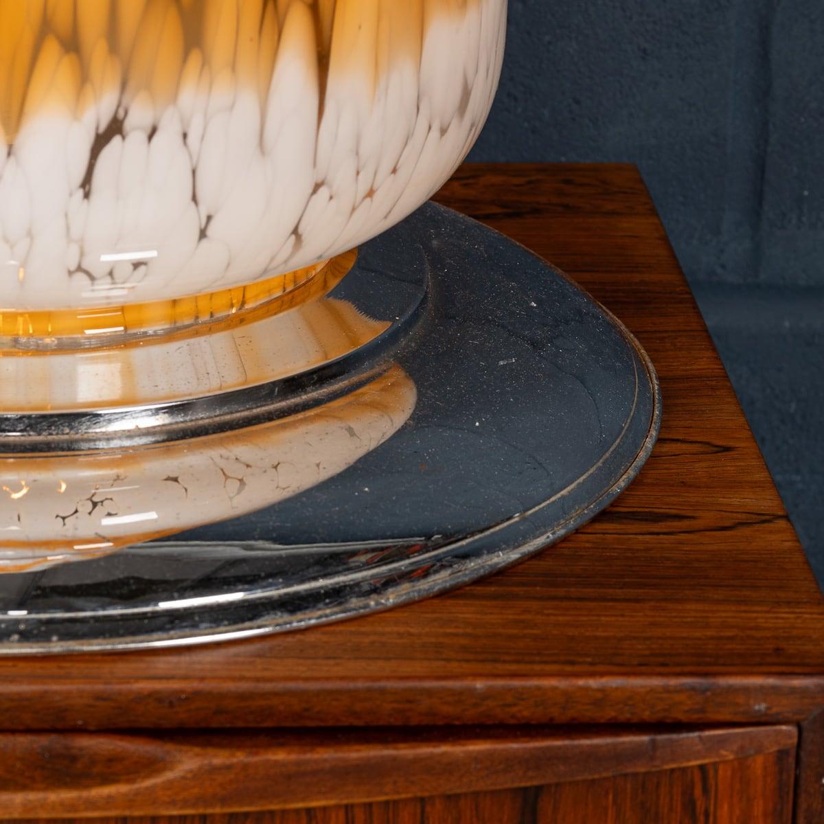 Lampe de table italienne du 20e siècle par Carlo Nason pour Mazzega c.C. 1970 en vente 8