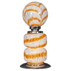 Lampada da tavolo italiana del XX secolo di Carlo Nason per Mazzega c.1970