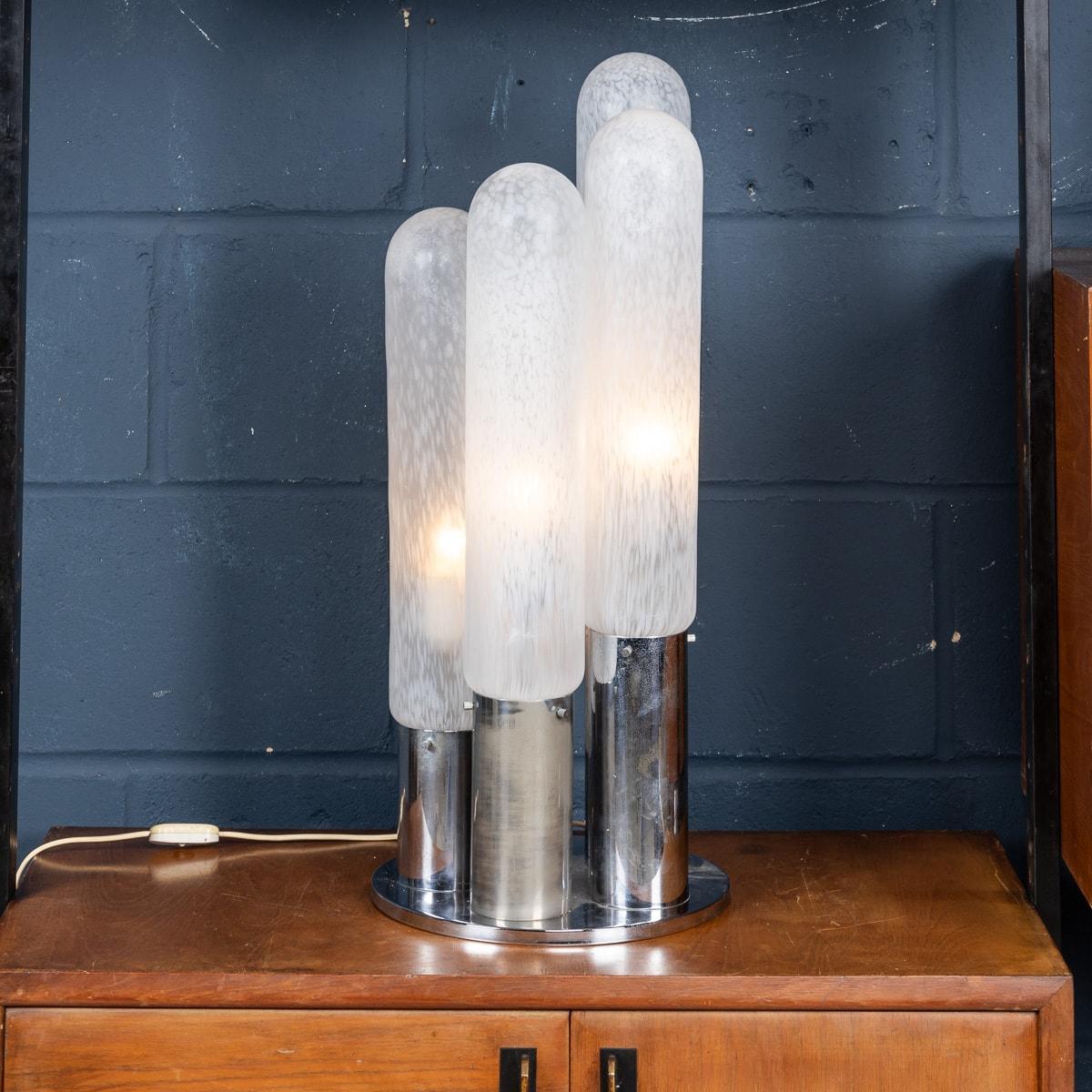 Autre Lampe de table italienne du XXe siècle par Carlo Nason pour Mazzega, Murano, c.C. 1970 en vente