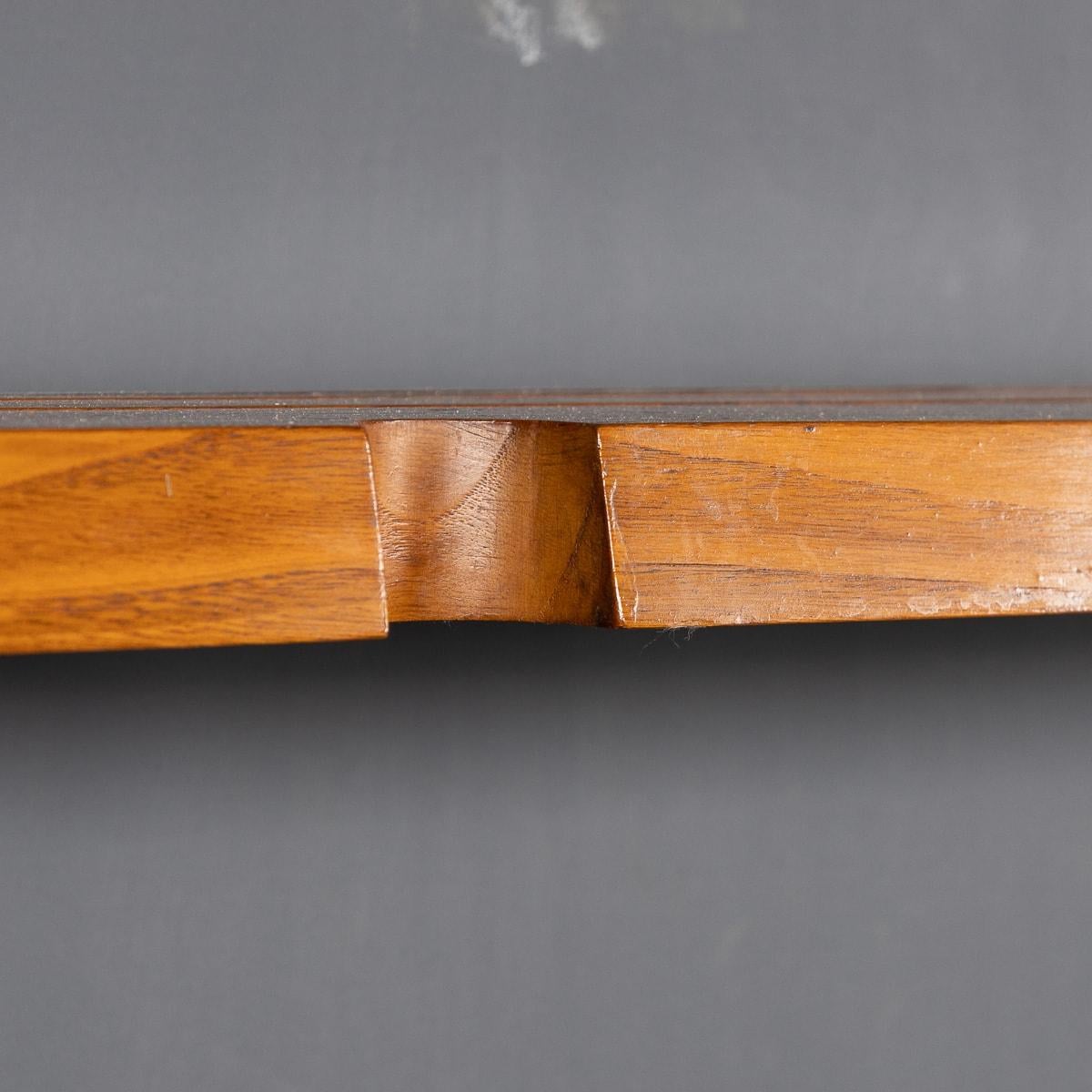 20th Century Italian Three Drawer Dresser In Solid Oak By Paulo Buffa 9