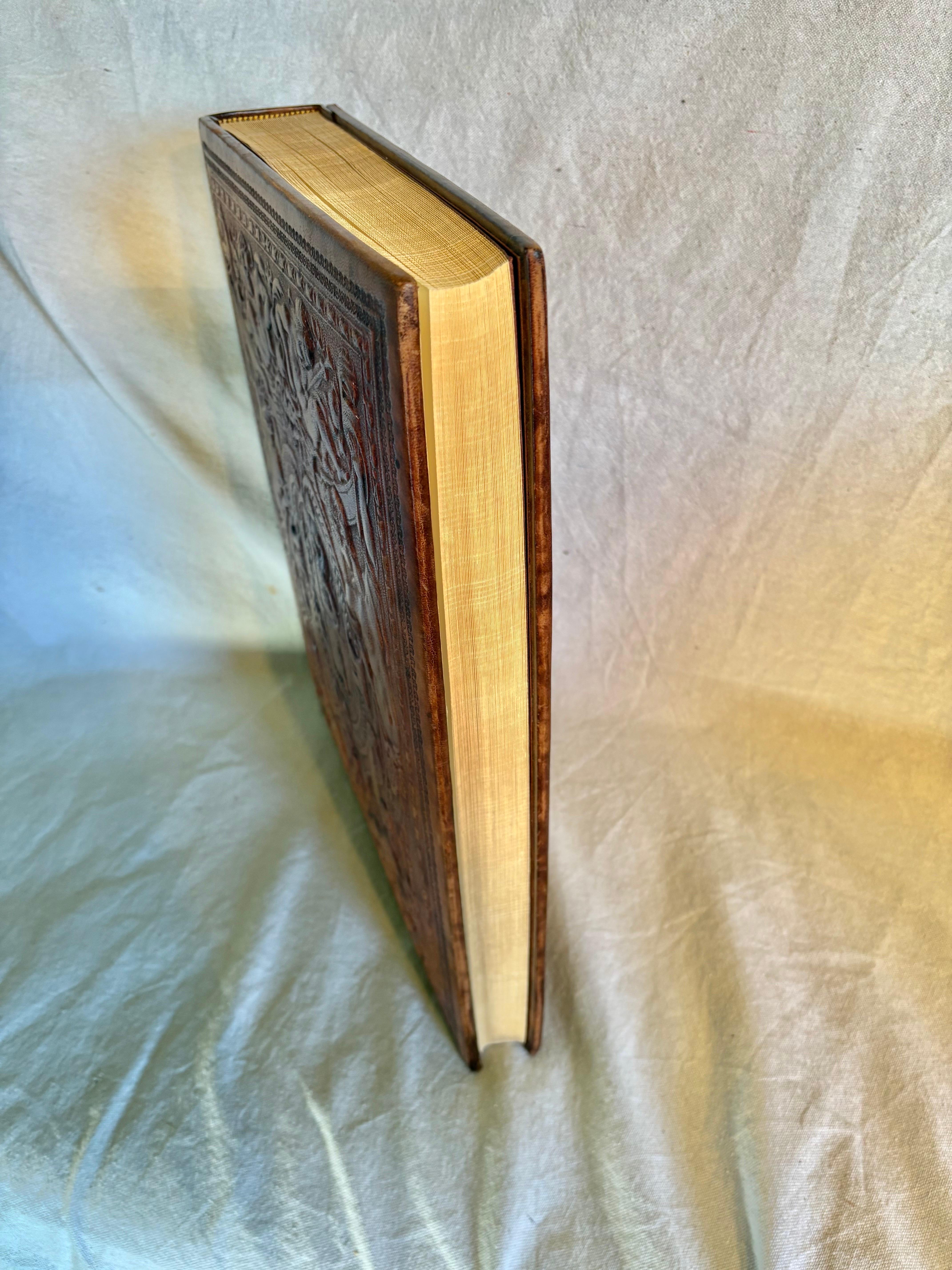 20th Century Italian Tooled Leather Book 2