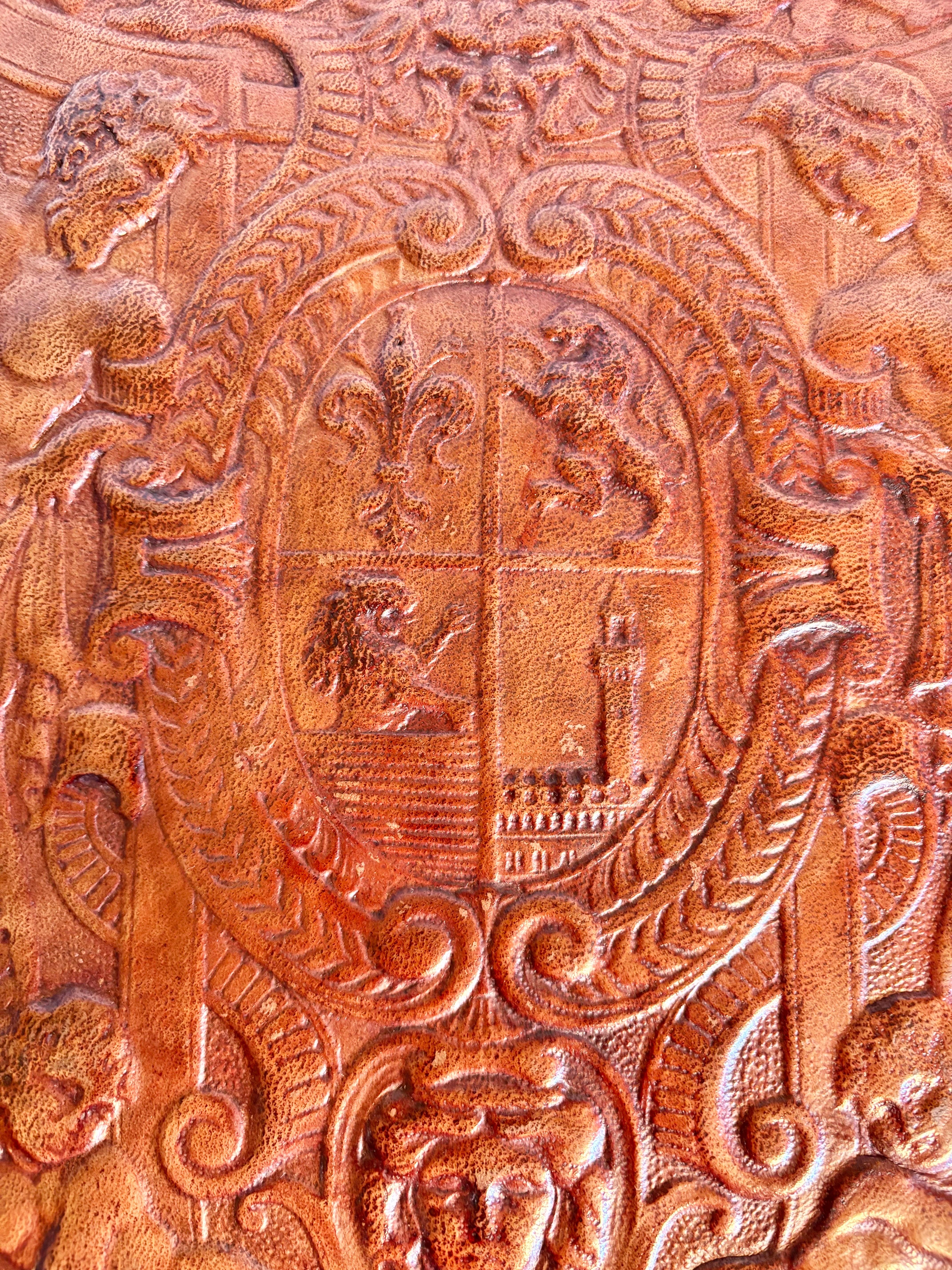 20th Century Italian Tooled Leather Book 5