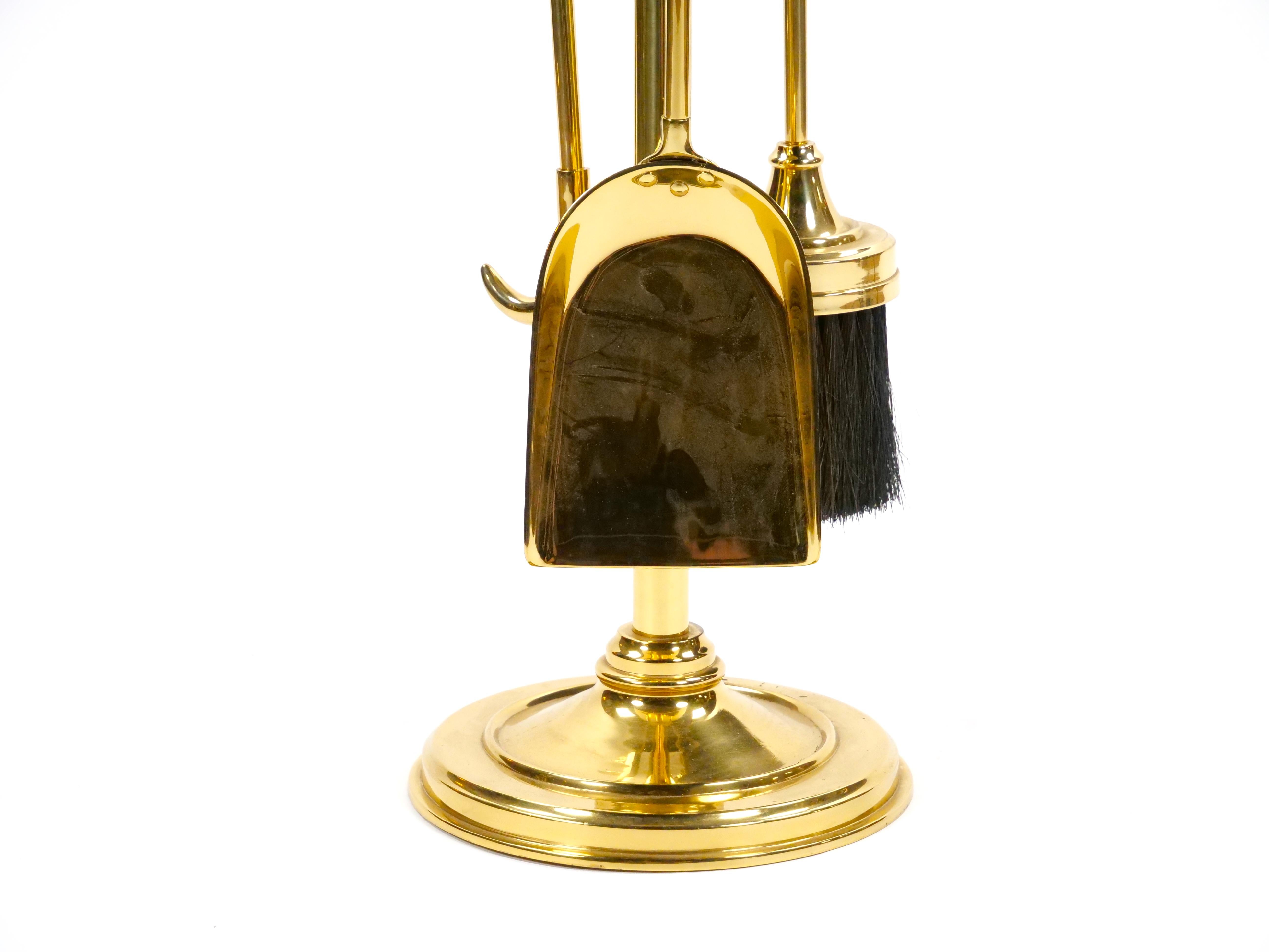 20ème siècle  Ensemble d'outils de cheminée de style victorien italien Bon état - En vente à Tarry Town, NY