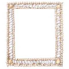 20th Century Italian Vintage Artistic Photo Frame with Shells