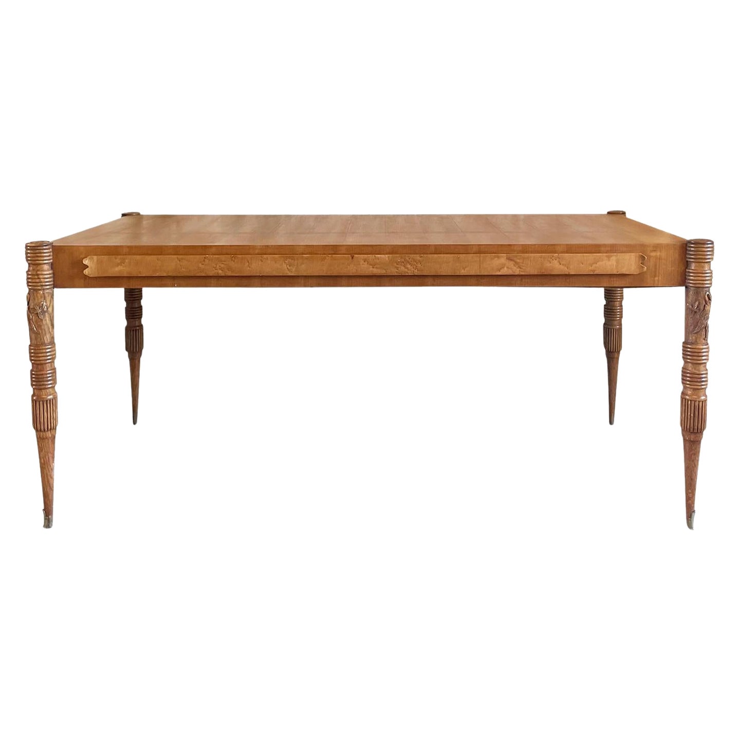 20th Century Italian Vintage Ashwood Dining Room Table by Pier Luigi Colli