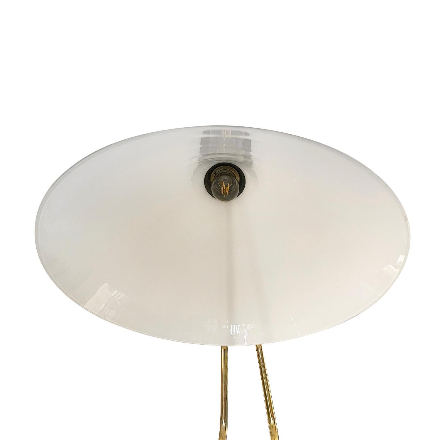 20th Century Italian Vintage Brass Table Lamp - Desk Light by Stilnovo 2