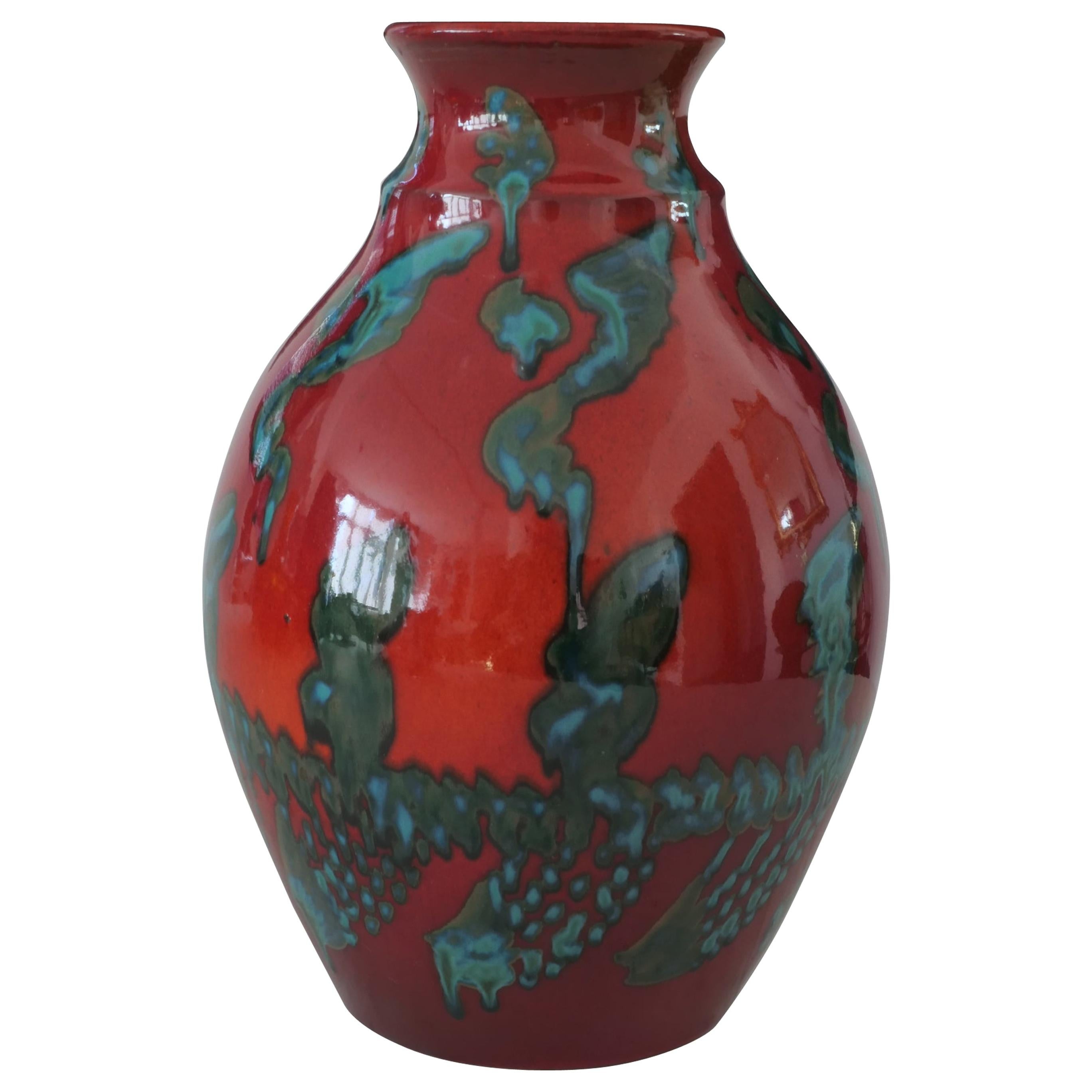 20th Century Italian Vintage Ceramic Vase, 1980s