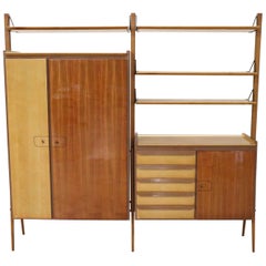 20th Century Italian Vintage Design Large Bookcase or Cabinet, 1960s
