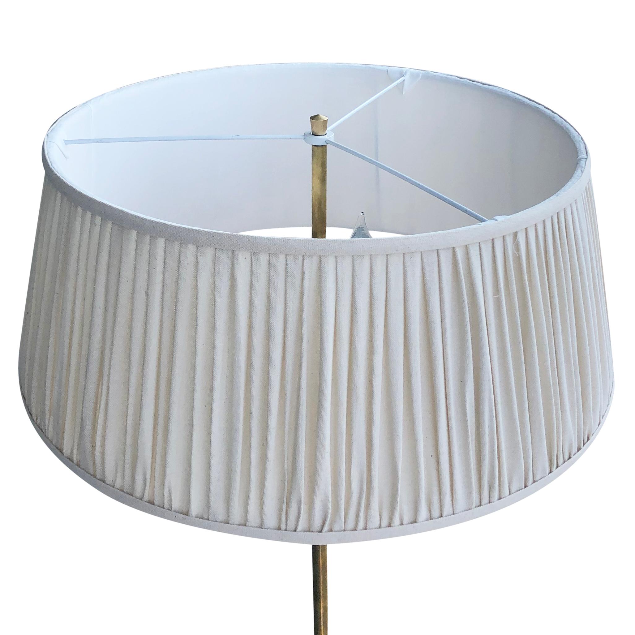 Mid-Century Modern 20th Century Italian Vintage Brass Floor Lamp