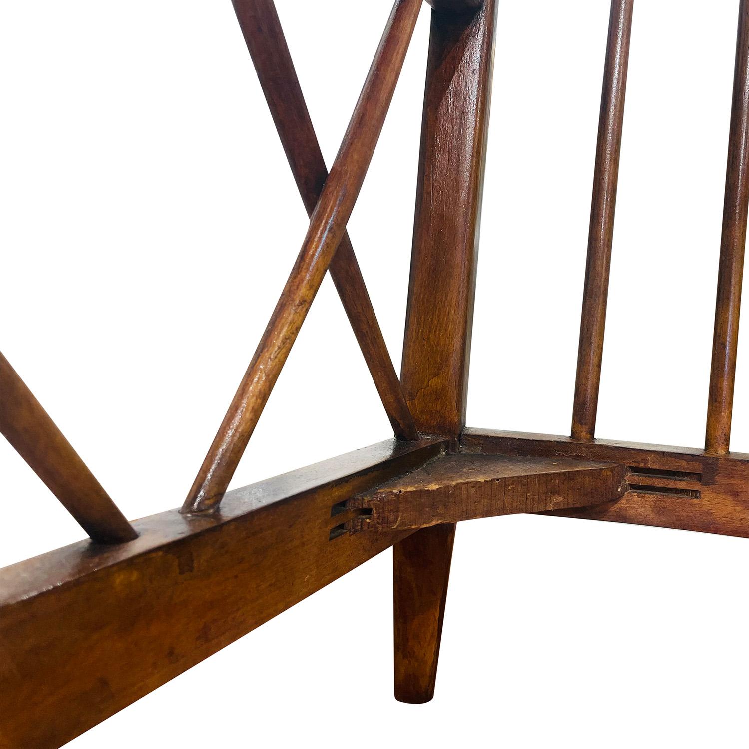 Silla de salón italiana del siglo XX, moderna y vintage, de nogal, de Paolo Buffa en venta 3