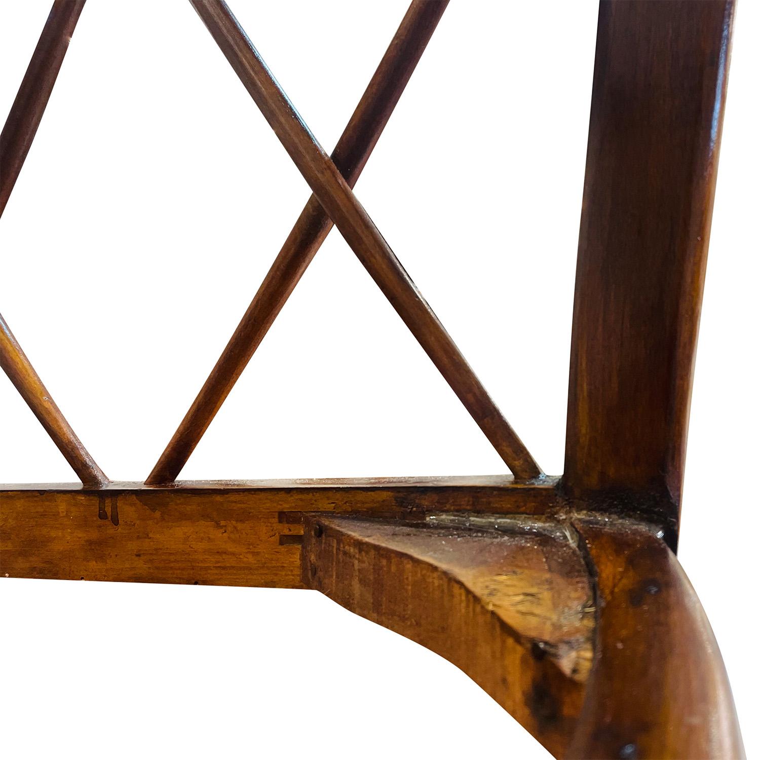 Silla de salón italiana del siglo XX, moderna y vintage, de nogal, de Paolo Buffa en venta 2