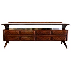 20th Century Italian Vintage Palisanderwood Sideboard by Vittorio Dassi