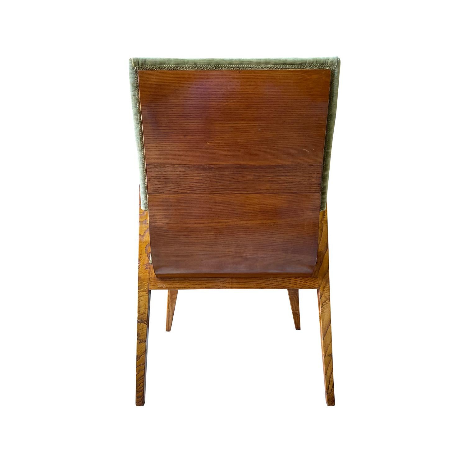 Italienischer Vintage-Schreibtisch und Sessel aus Nussbaumholz von Amleto Sartori aus dem 20. Jahrhundert im Angebot 13