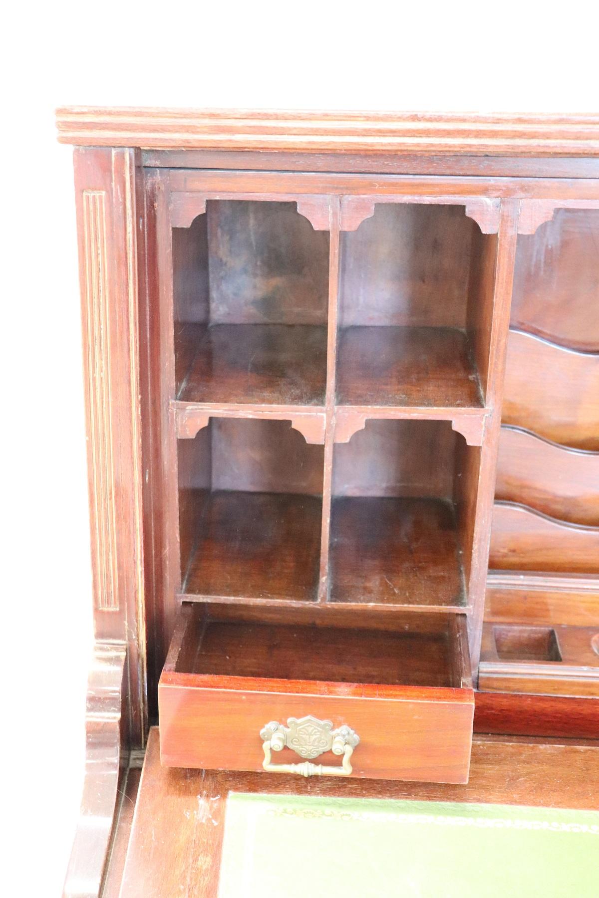 Mid-20th Century 20th Century Italian Walnut Secretaire