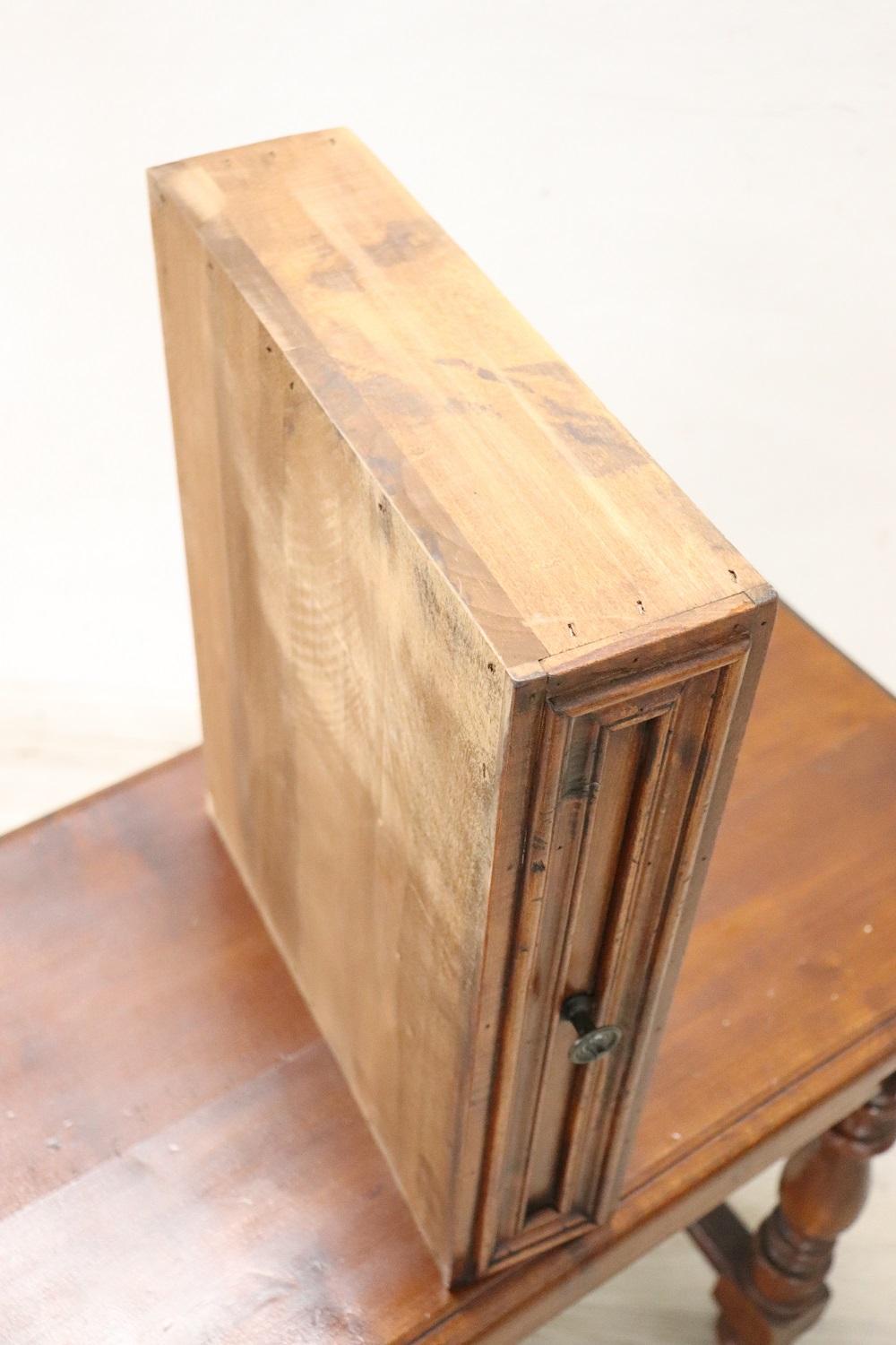 20th Century Italian Walnut Side Table 2