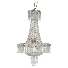 20th Century Italian Waterfall and Bag Chandelier