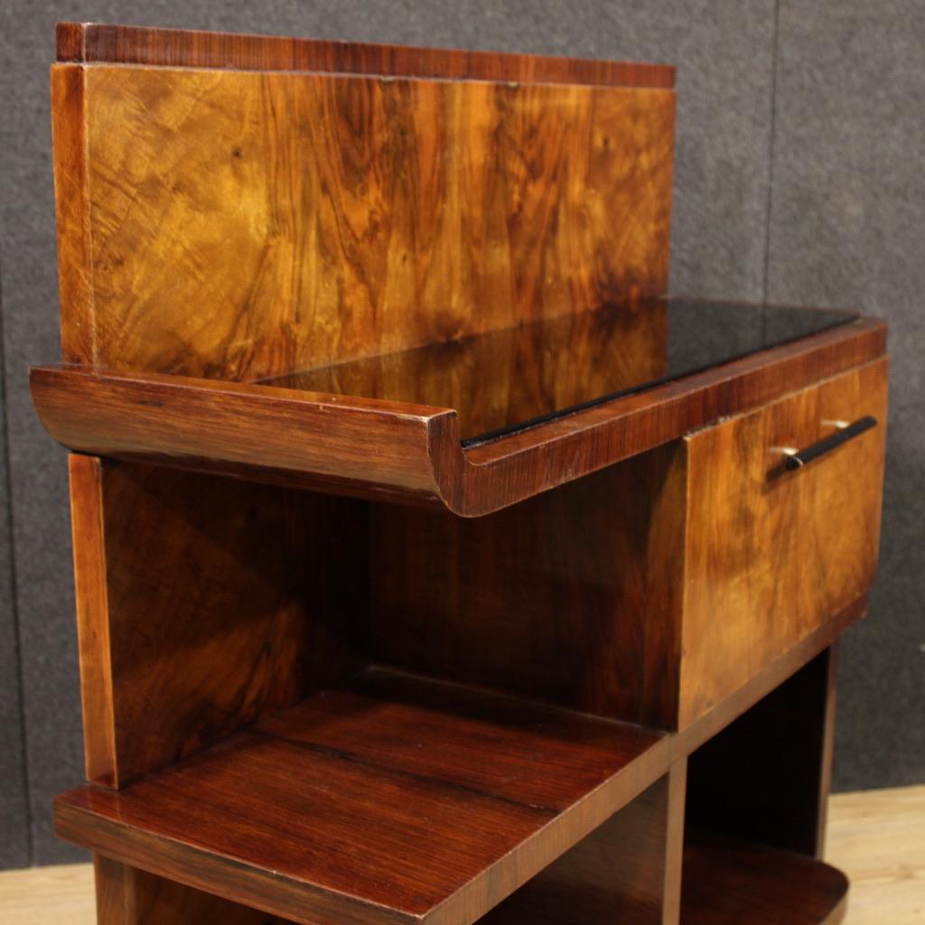 20th Century Italian Wood Art Deco Style Cabinet, 1950 in vendita 4