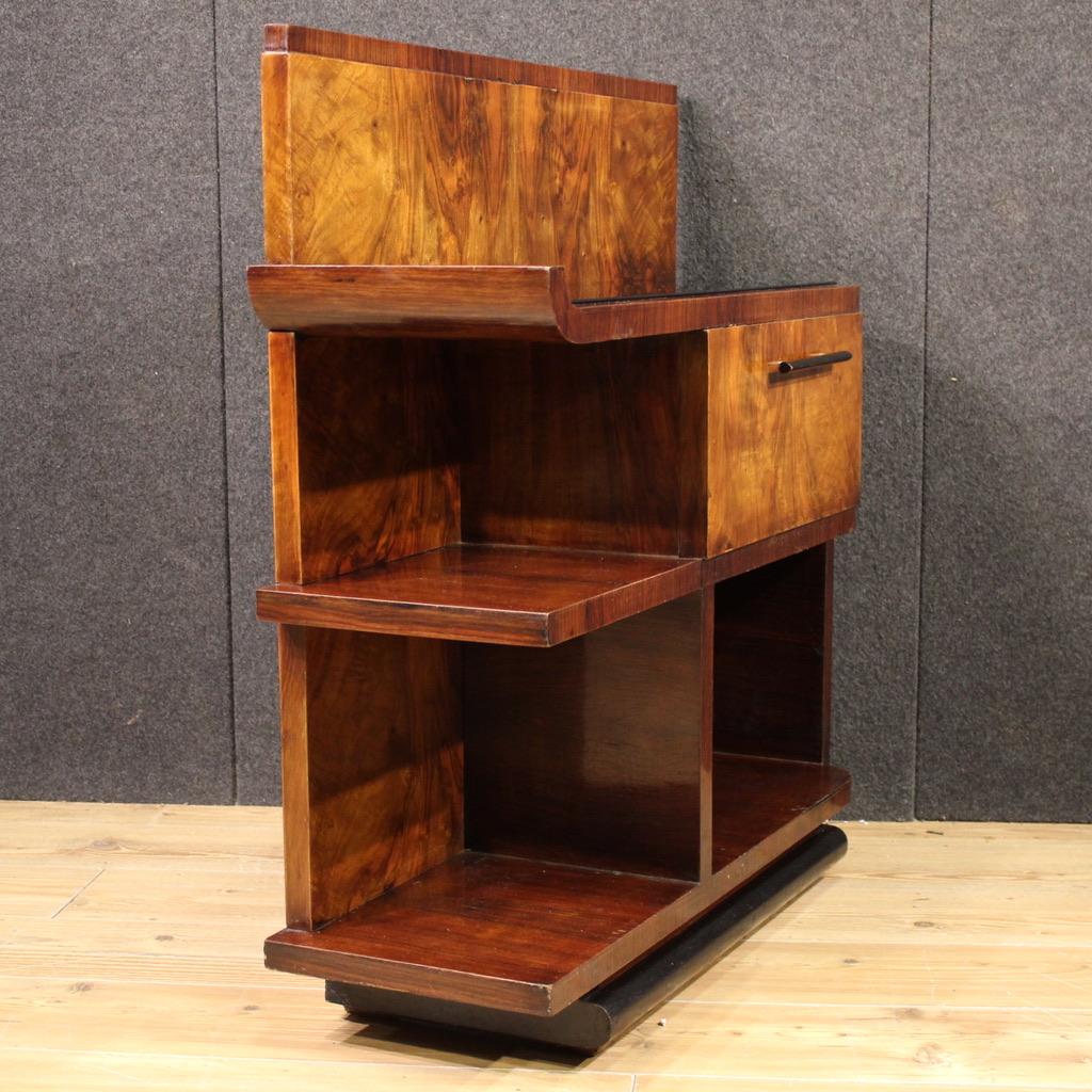 20th Century Italian Wood Art Deco Style Cabinet, 1950 in vendita 1