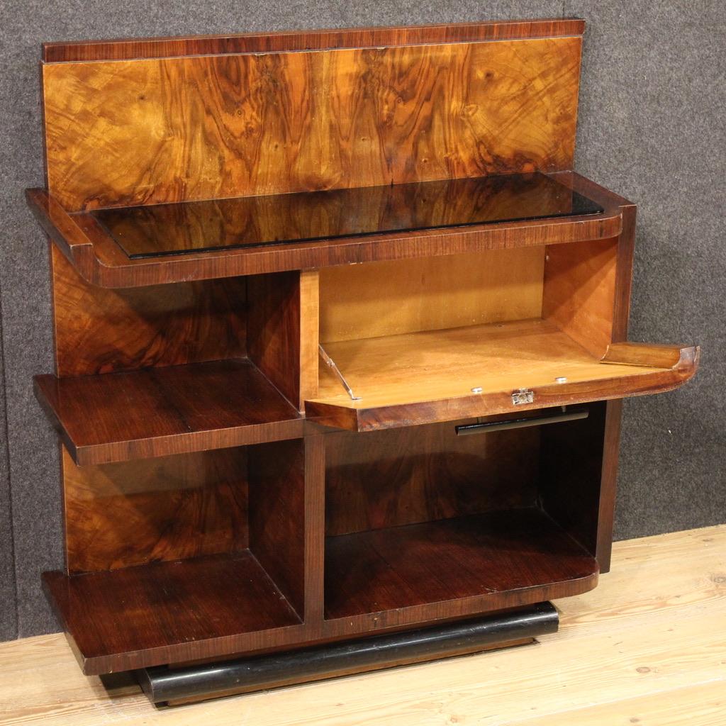 20th Century Italian Wood Art Deco Style Cabinet, 1950 in vendita 3