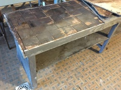 20th Century Italian Wooden Counter Desk, 1940s