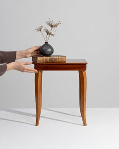 20th Century Italy Rich Mahogany Mahogany Side Table