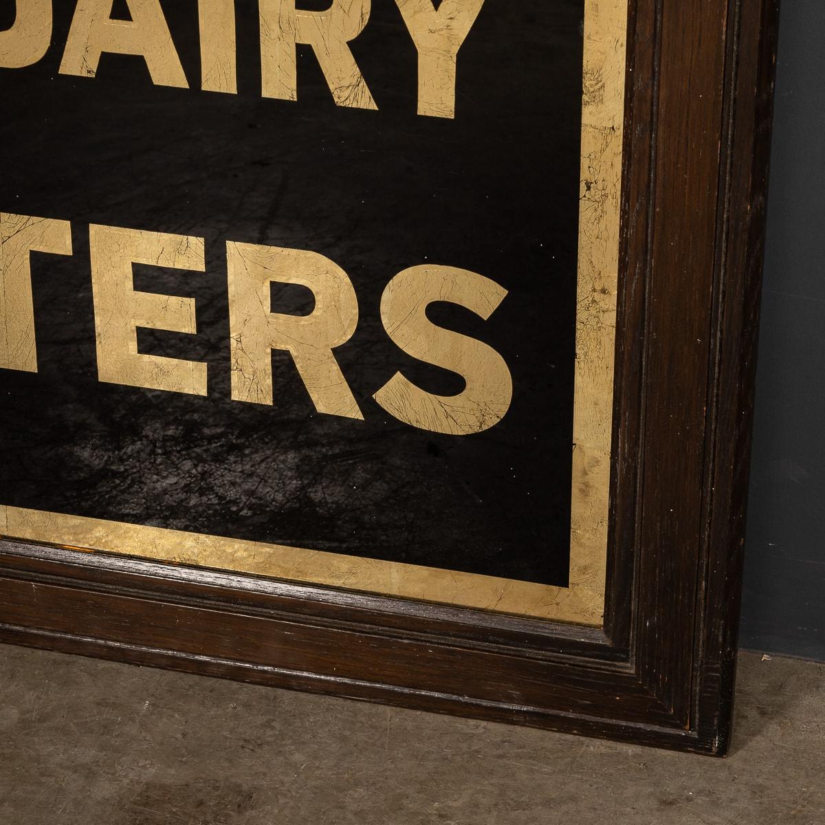 20th Century J Sainsbury Dairy Produce Advertising Sign, c.1950 9
