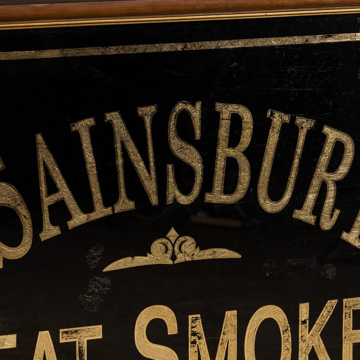 20th Century J Sainsbury's Butchers Advertising Sign, c.1950 1