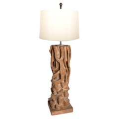 20th Century James Mont "Natural Form" Table Lamp