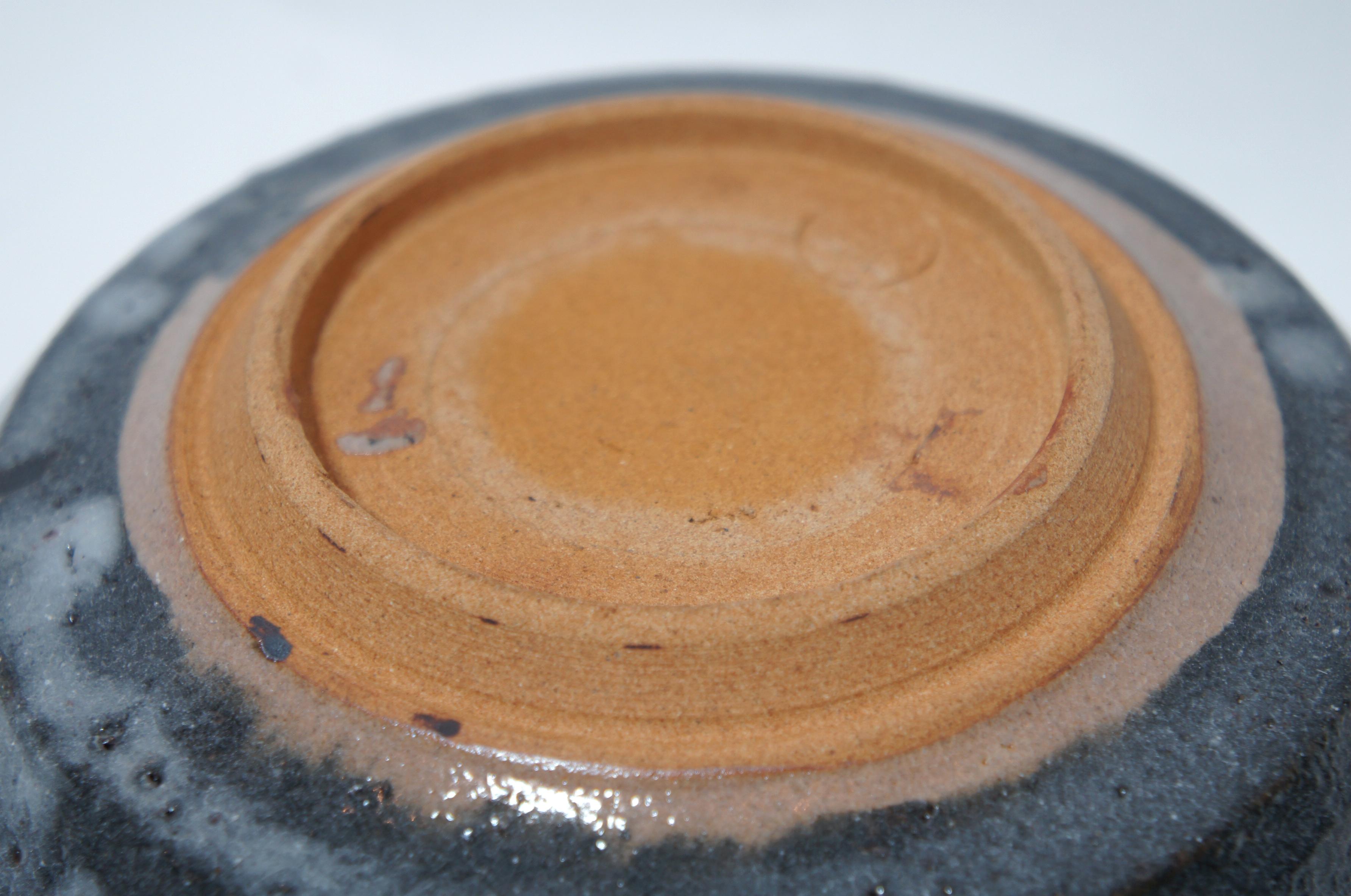 20th Century Japanese Kisyu Ware Ceramic Bowl by Aoi Kiln For Sale 6